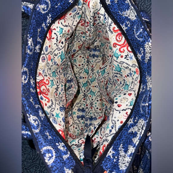 Vera Bradley Seahorse Of Course Small Tote Bag - Picture 7 of 10